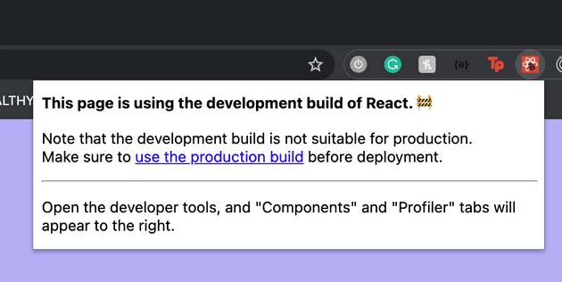 Development mode